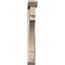 Ekena Millwork Merced Slat Smooth Bracket w/ Offset Brace, Douglas Fir, 5 1/2"W x 36"D x 44"H BKT0604X36X44MRC06SDF - alternate 2